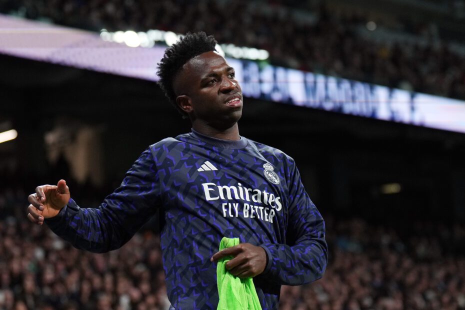 Vinicius no pudo entrenar. Foto: Getty Images.