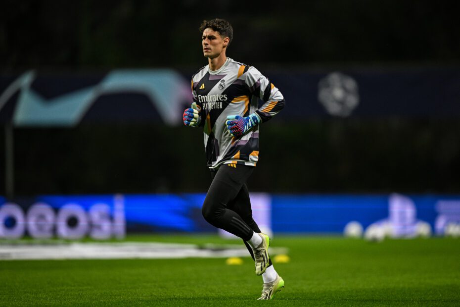 ¿Kepa tiene un pie fuera de Madrid? Foto: Getty Images.