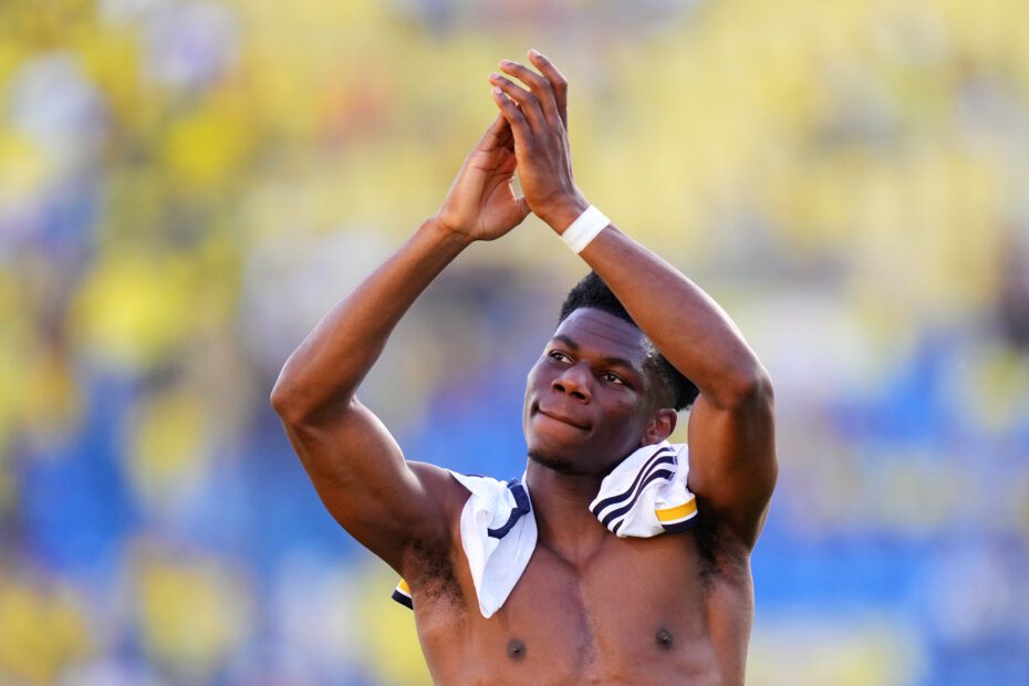 Tchouaméni habla de Mbappé y Vinicius. Foto: Getty Images.