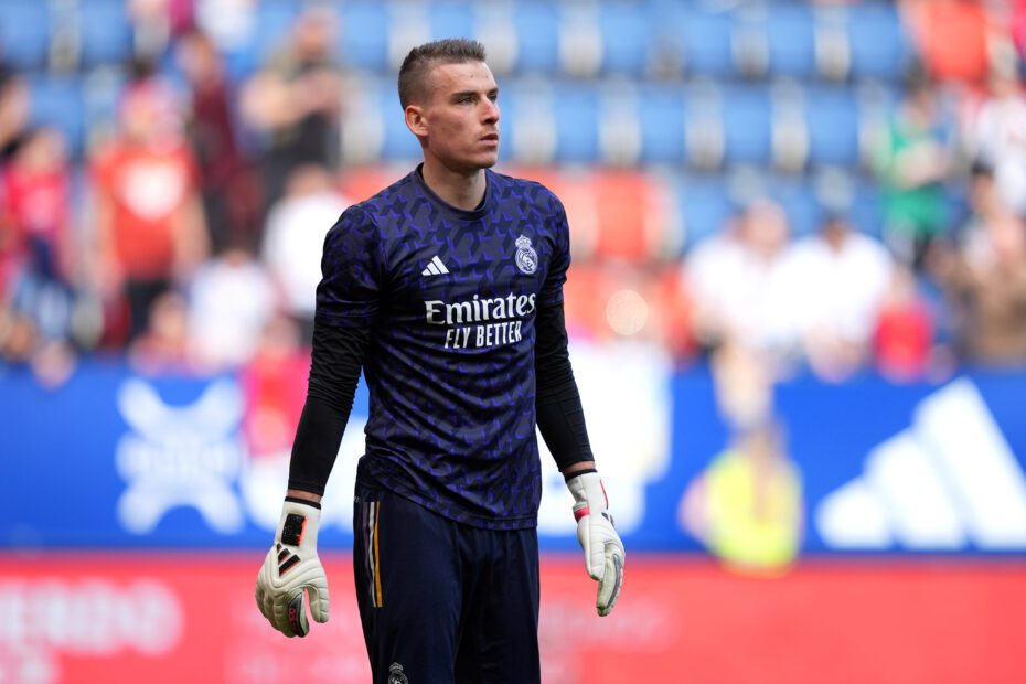 Real Madrid le dará un nuevo contrato en Lunin. Foto: Getty Images.