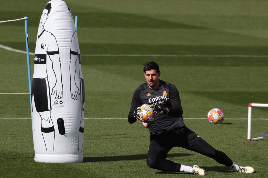Courtois se quedaría sin temporada. Foto: Getty Images.