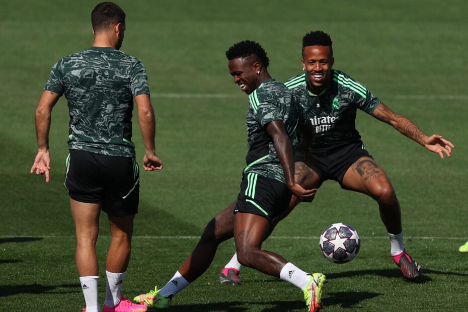 Militao volvió a los entrenamientos. Foto: Getty Images.