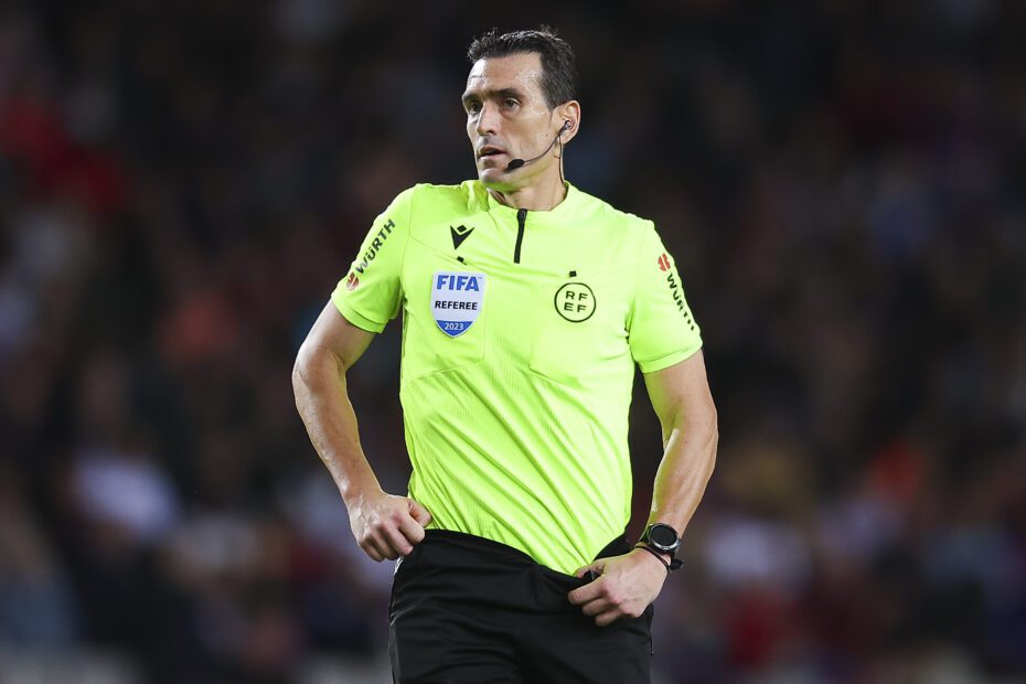 Martínez Munuera es apoyado por la Liga y el CTA. Foto: Getty Images.