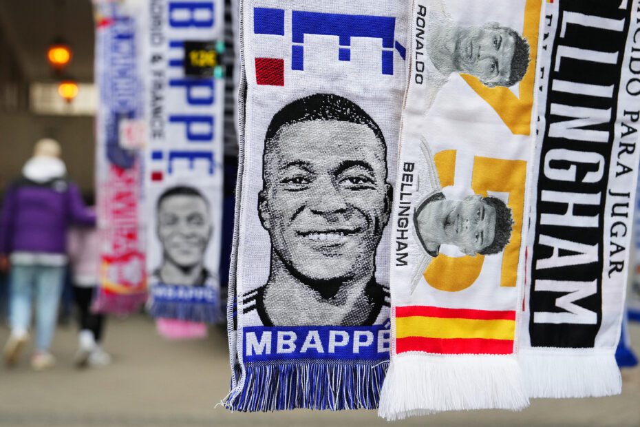 Mbappé y una cálida recibida en San Sebastián. Foto: Getty Images.