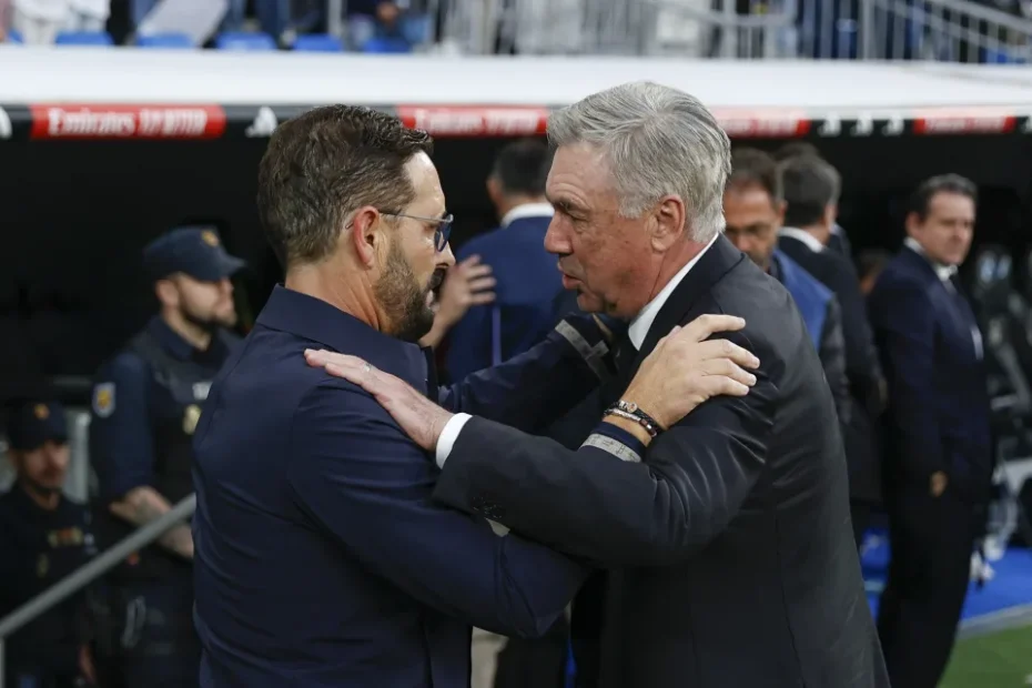 Ancelotti y Bordalás.