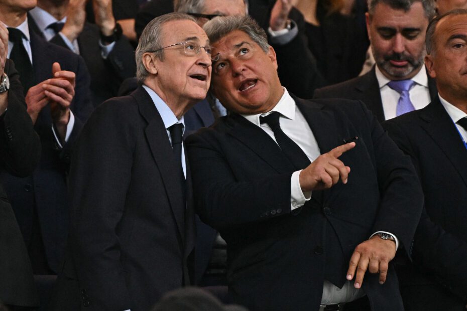La respuesta del Real Madrid a Laporta. Foto: Getty Images.