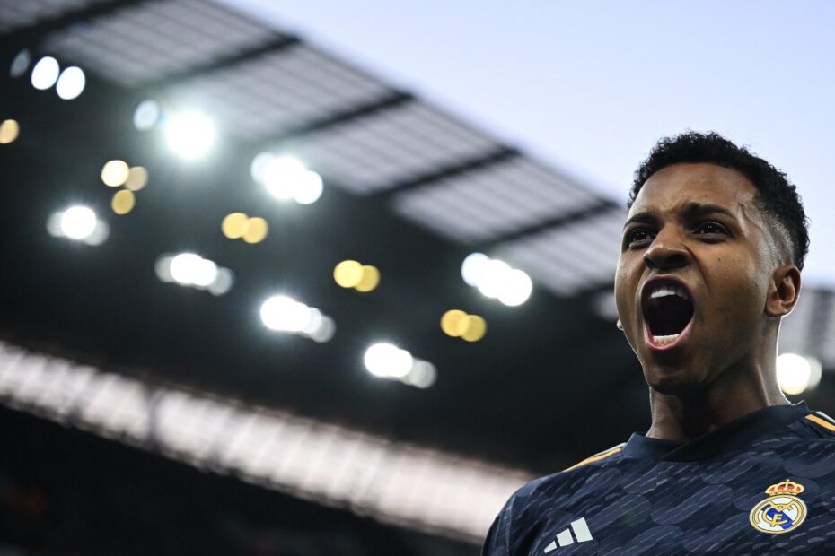 Rodrygo y su gran racha de goles en Champions League. Foto: Getty Images.