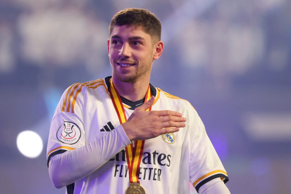 Valverde fue ascendido en Real Madrid. Foto: Getty Images.
