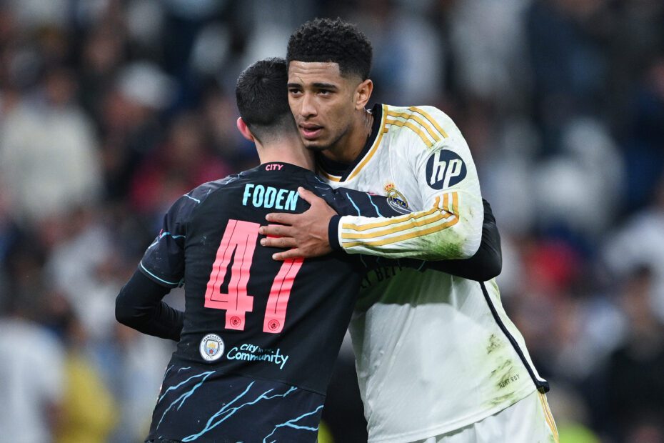 Bellingham y Foden. Foto: Getty Images.