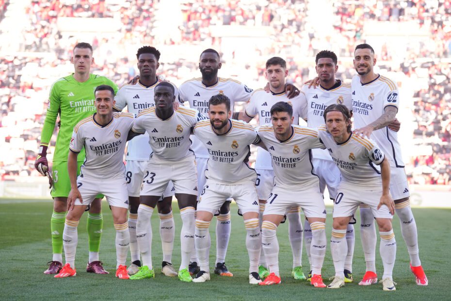 El XI del Real Madrid ante el City. Foto: Getty Images.