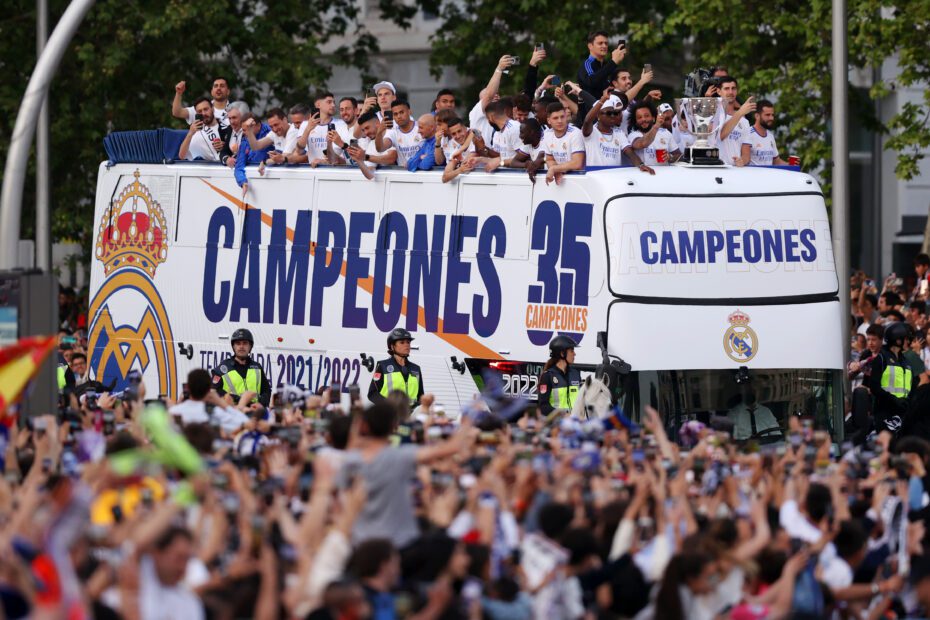Real Madrid festejará en Cibeles. Foto: Getty Images.