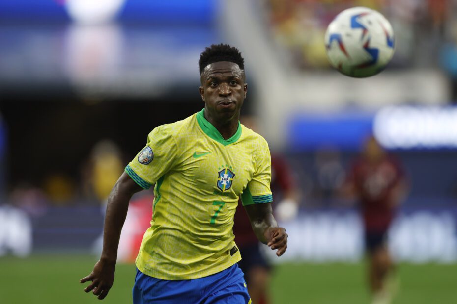 Vinicius marca la diferencia entre Madrid y Brasil. Foto: Getty Images.