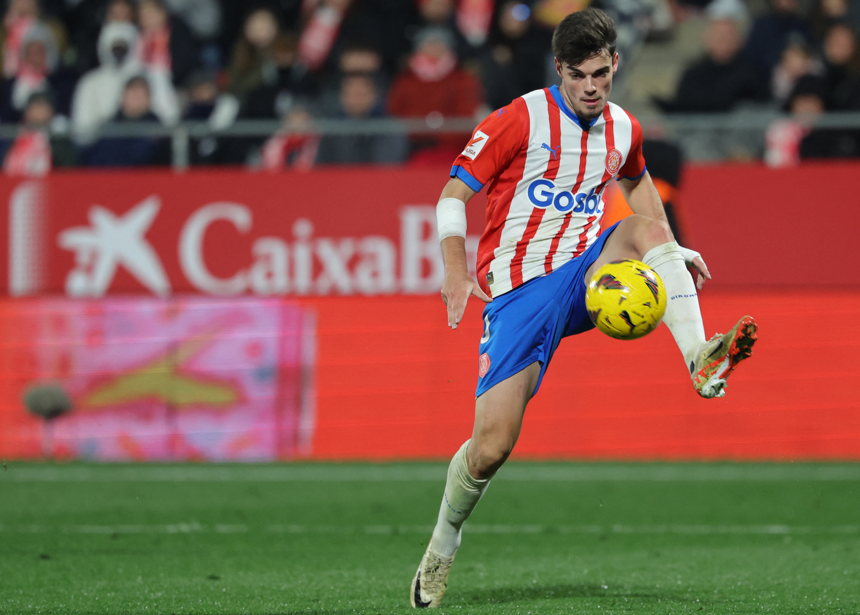 Miguel Gutiérrez cerca de Dortmund. Foto: Getty Images.