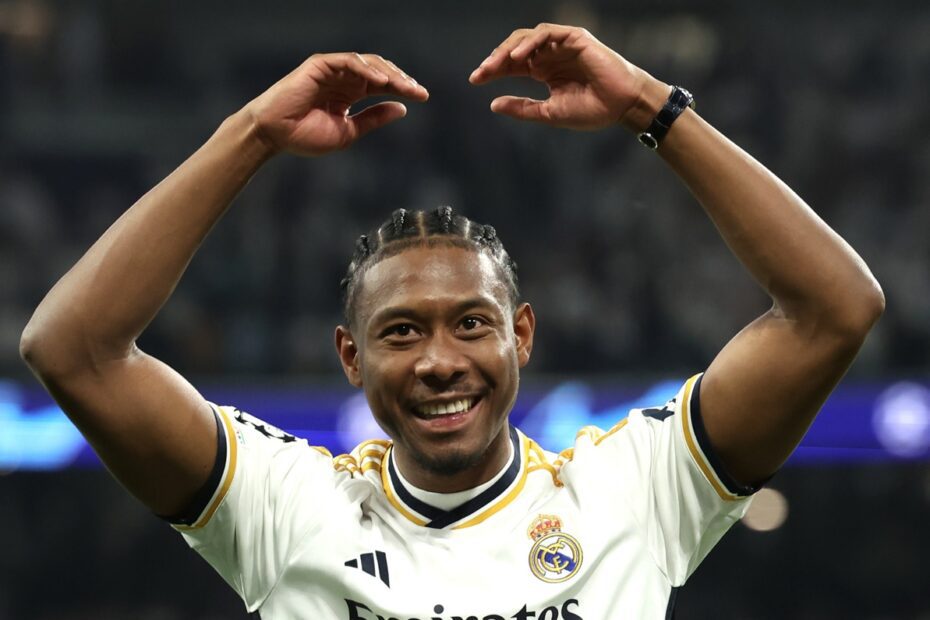 Alaba ya tiene fecha de vuelta para los entrenamientos. Foto: Getty Images.