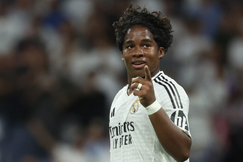 Rodrygo habla de Endrick. Foto: Getty Images.