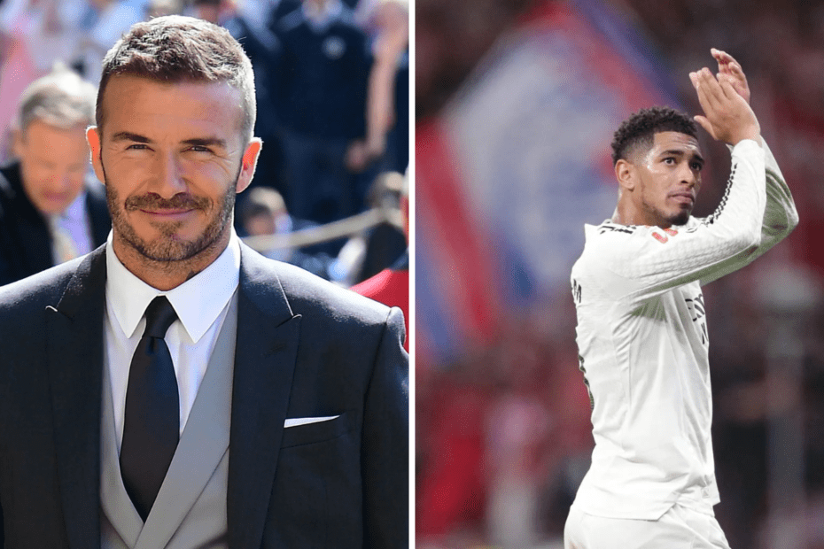 David Beckham elogió a Jude Bellingham. Foto: Getty Images.