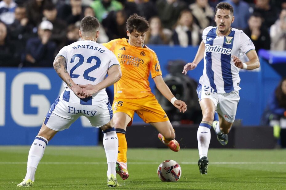 Arda Guler. LEGANES 24/25 REAL MADRID 24/25
