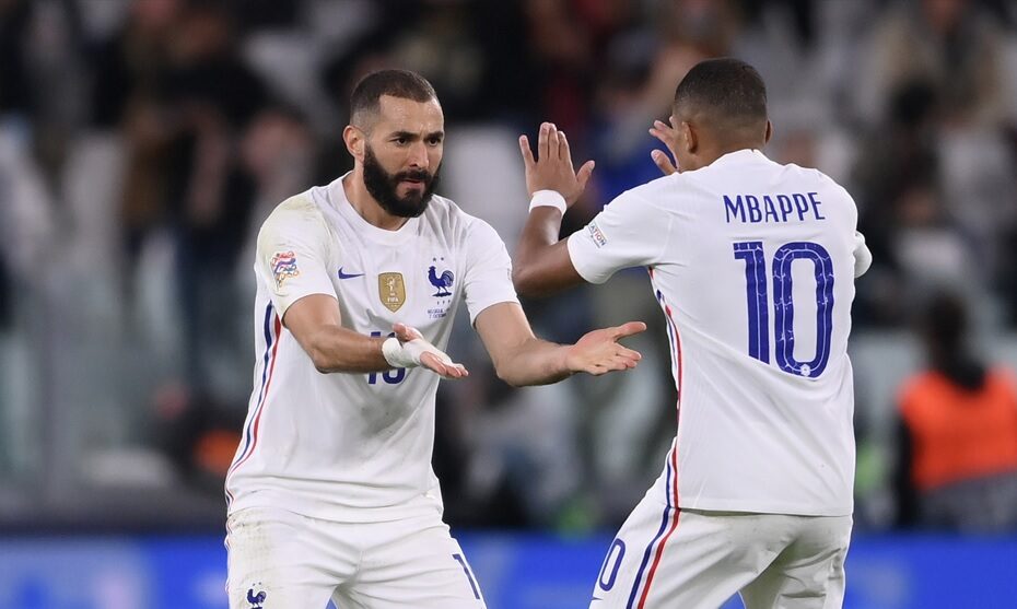 Benzema habló de Mbappé. Foto: Getty Images.