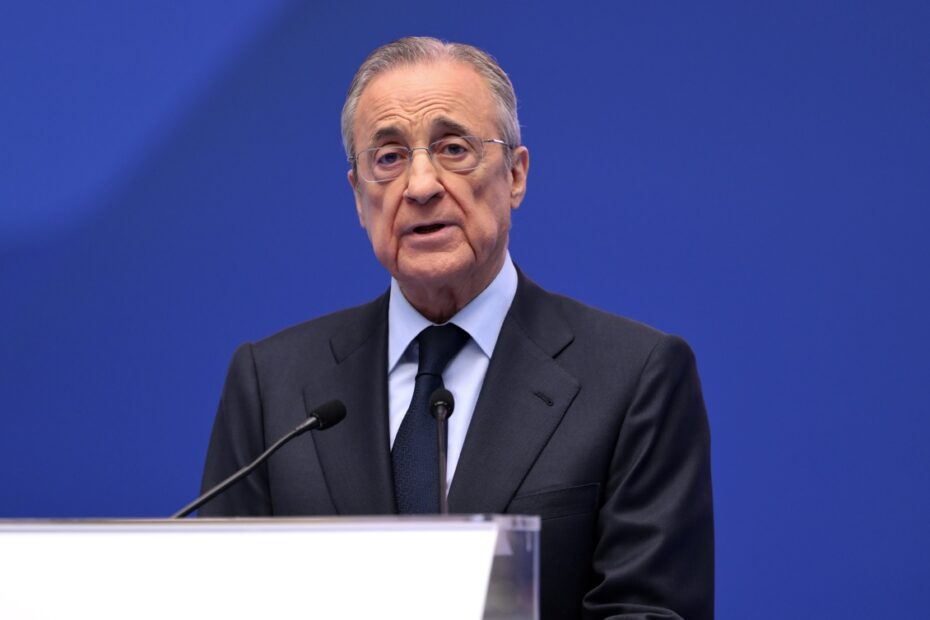 Florentino Pérez. Foto: Getty Images.