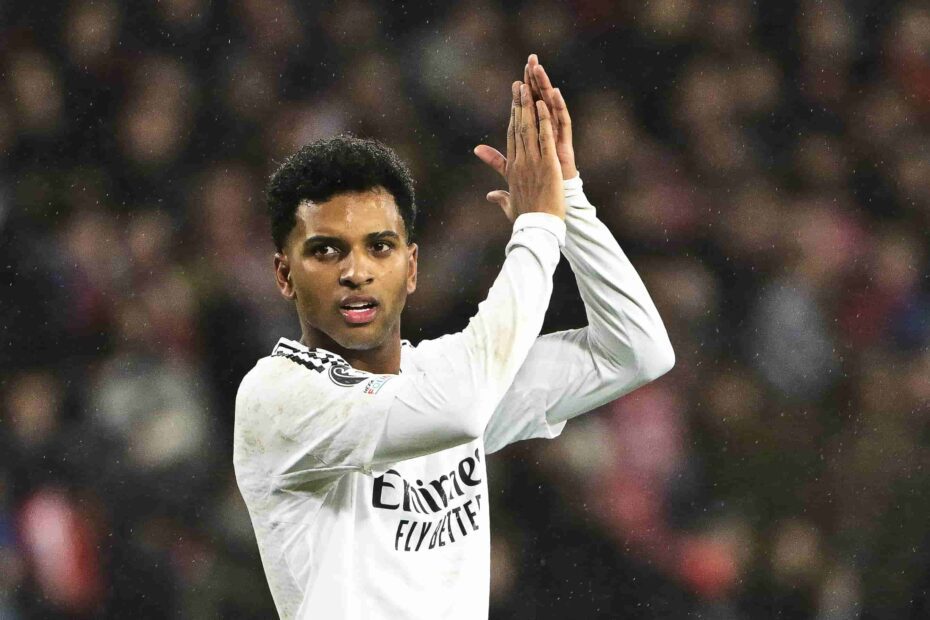 Rodrygo hace olvidar a Vinicius. Foto: Getty Images.