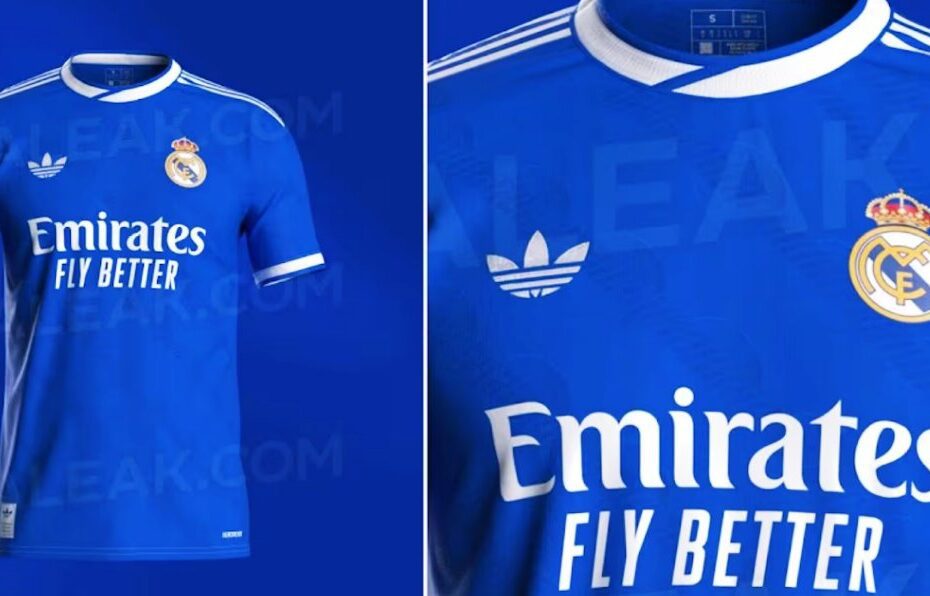 La próxima tercera camiseta del Madrid. Foto: Getty Images.