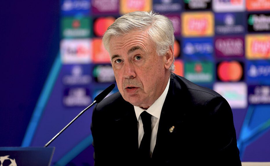 Ancelotti habla antes de Leganés. Foto: Getty Images.