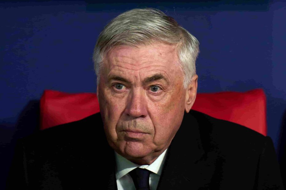 Ancelotti reacciona a los problemas del Real Madrid. Foto: Getty Images.
