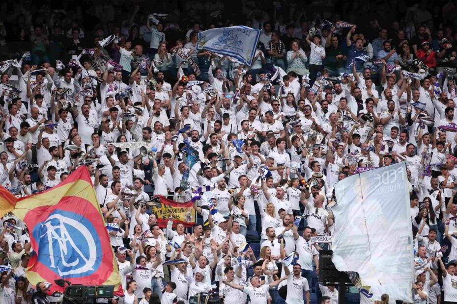 Se viene un tifo en Real Madrid. Foto: Getty Images.