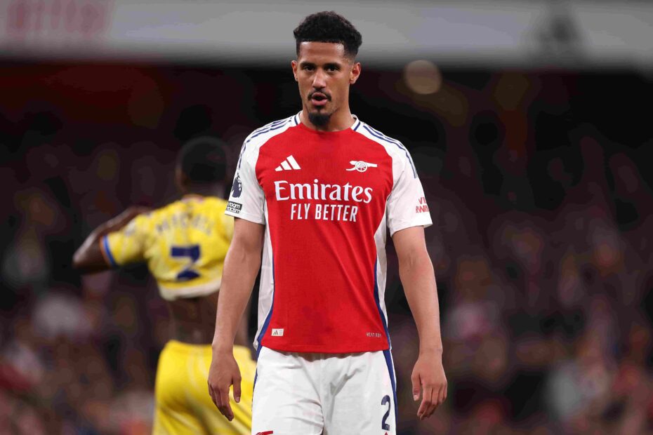 Saliba. Foto: Getty Images.