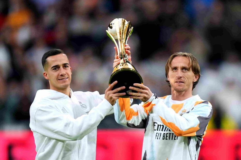 Lucas y Modric. Foto: Getty Images.