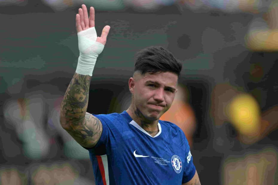 Enzo en carpeta del Real Madrid. Foto: Getty Images.