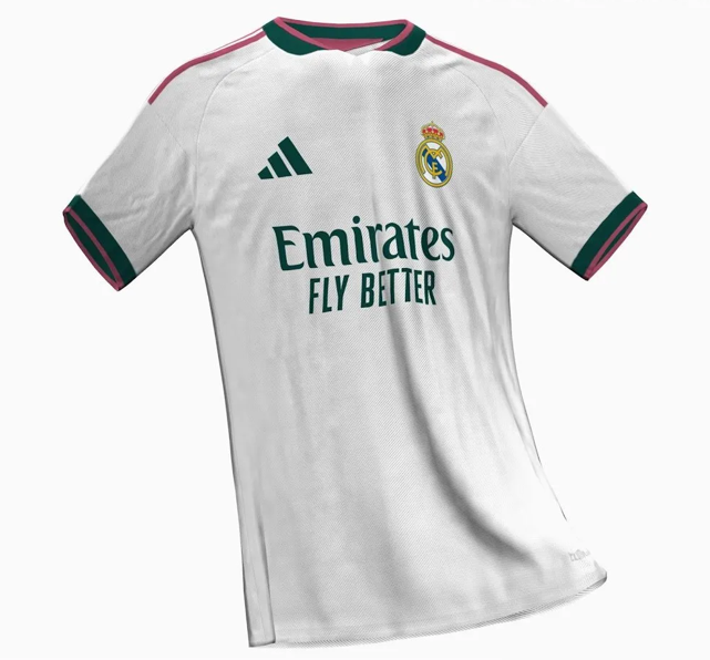 La nueva camiseta de Real Madrid.