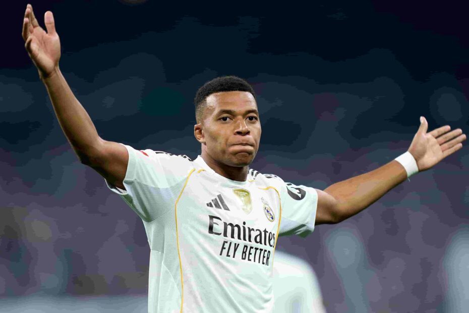 Xabi Alonso elige a Mbappé. Foto: Getty Images.