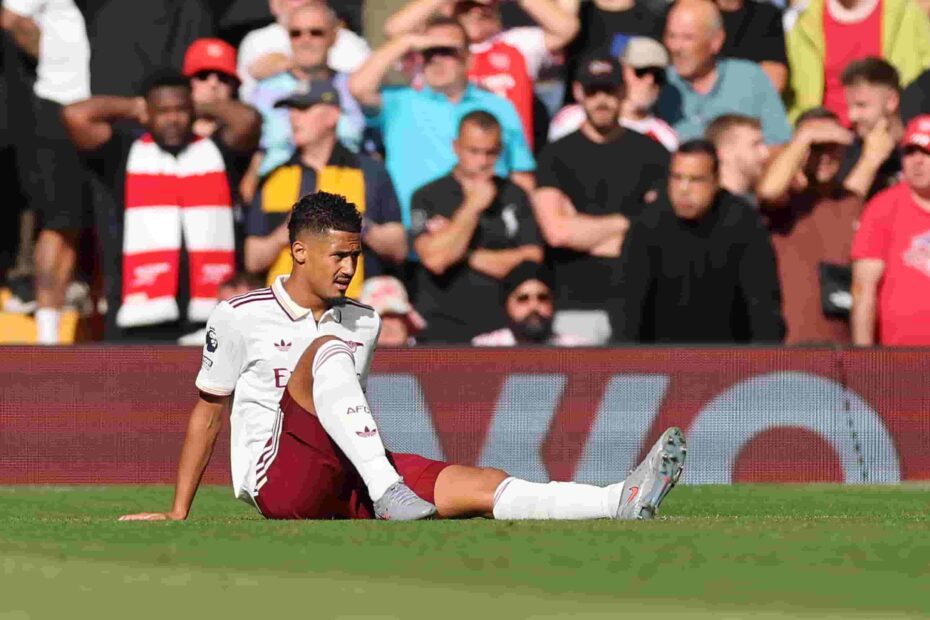 Saliba. Foto: Getty Images.